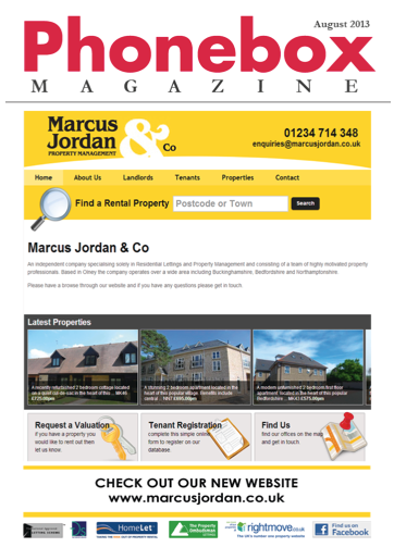 Phonebox Magazine August 2013 issue